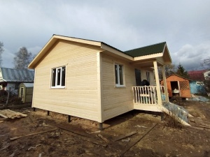 Строительство каркасного дома в Домодедово, М.О.