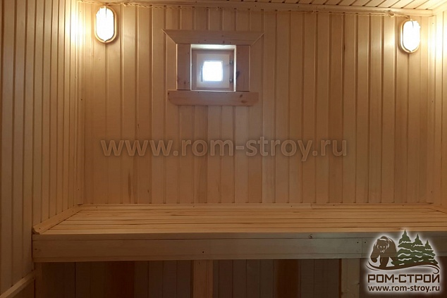 Каркасная баня «Ивашево» 6х6м